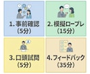 国家資格キャリコン：面接演習と「型」の伝授をします 実技オールA・学科90点で2025年に一発合格した経験を伝授 イメージ3