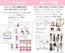 パーソナルカラー顔タイプ診断｜似合うを整理します 大人世代のための｜女性誌特集 2万名実績による完全個別カルテ イメージ4
