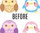 イラストを高画質にします 【12時間以内】画質が荒いイラストや写真の画質向上いたします イメージ2