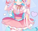 先着5件限定割引あり！ポップで可愛い絵を制作します 透明感/かわいいイラストで大切な一枚を描かせていただきます！ イメージ3