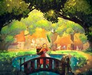 プレゼント付き！あなただけのイラスト描きます 色味差分１枚・エフェクト加工（飾り）１枚、計２枚プレゼント♬ イメージ6