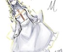 メンヘラや姫カット地雷系アイコンや似顔絵等描きます SNSのアイコン等で見栄えのある絵をお描きします。 イメージ7
