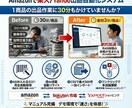Amazon商品を楽天・Yahooへ自動出品します 月45時間の作業削減◆ASINだけで画像・情報を自動取得OK イメージ2