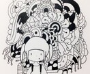 アイコンやヘッダー、LINEスタンプ作ります ちょっと変わった絵も描けます描いちゃいます イメージ4