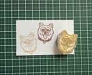 イラストハンコ作ります 消しゴムハンコ3cm×3cmのハンコ作成いたします！ イメージ2