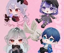 IRIAM用立ち絵仕立てます IRIAM、TRPG、動画のキャラクターデザインが欲しい方に イメージ6