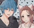 あなただけのアイコンを描きます 男性･女性･獣人･ペア画可能！最速3日でお届けします！ イメージ9