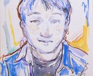 雰囲気あるアート似顔絵を描きます ご家族・ご結婚記念日・SNS・プレゼントにも イメージ9