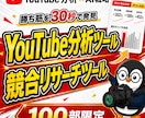 100名限定！YouTube分析ツールを販売します 安くツールを試してみたい方にオススメのツールとなります イメージ1