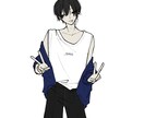 立ち絵、アイコンに使用できるイラスト描きます 自分だけのかっこいいイラストを。 イメージ2