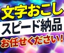 動画・音声の文字おこしを承ります YouTube動画などの文字おこしを即日で丁寧に代行します！ イメージ1