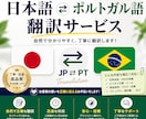 日本語⇄ポルトガル語を自然で丁寧に翻訳します！ます 迅速・丁寧に対応！自然な翻訳をお届けします イメージ2