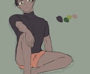TRPGなどで使える、キャラクター立ち絵を描きます オンラインセッションで自キャラを画面に表示できます。 イメージ6