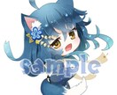 ミニキャラ～アイコン■使いやすいイラスト描きます ゆるキャラ～かわいい、綺麗目の絵柄であなたのキャラを描きます イメージ3