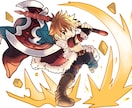 ミニキャラ全身イラストお描きします 【モニター価格】SDキャラであなたの創作をもっと魅力的に！ イメージ4