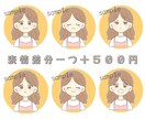 シンプルゆるふわアイコンお描きします 各SNSやブログのアイコン・挿絵などに可愛いイラスト♪ イメージ3