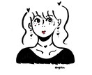 女の子のアイコン、イラストを描きます ポップな絵から、キレイな絵まで。 イメージ4