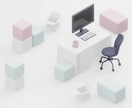 アイソメトリックな3DCGイラストを制作します ミニチュア感でほっこりと親しみやすいデザイン イメージ2