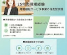 障害者就労支援事業所の開設・申請を伴走支援します ★社会福祉２５年の行政書士が安心のトータルサポート イメージ1