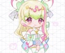 表情差分無料/ミニキャラ・SDキャラ描きます グッズ、アイコン、配信、動画、プレゼントなど多様に対応します イメージ6