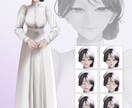 キャラクターデザイン、立ち絵を制作します 個人･企業問わず！活動者、創作者様のサポートさせて頂きます！ イメージ3