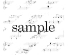 耳コピ可！ボーカル／メロディ譜・ピアノ譜作ります 楽器ソロパート譜／音源から耳コピでピアノ譜／MIDI楽譜化 イメージ6