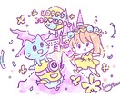 かわいいイラストを描きます 日本在住台湾人イラストレーター イメージ1