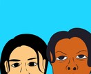 悪意のある似顔絵描きます すみません、悪意のある似顔絵しか描けません イメージ2