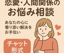 恋愛・人間関係のモヤモヤを聞いてお応えします あなたの心に寄り添い解決をお手伝い イメージ1