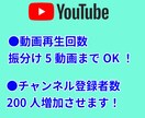 評価付まで最低料金でYouTube再生回数上げます 再生回数&チャンネル登録をセットで最低料金でご提供 イメージ4