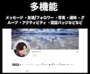 高機能なコミュニティ・会員制サイトを設置します 11月30日まで100,000円で提供！ イメージ3