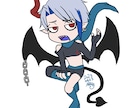 SNS系のデフォルメミニキャラアイコン描きます 貴方だけのキャラを可愛くカッコよく誕生させます！ イメージ1
