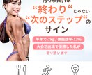 停滞期突破！大会優勝者が食事改善伴走サポートします 挫折しやすい停滞期を一緒に乗り越え イメージ1