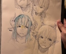 キャラクターデザインやコンセプトアートを提供します デザイン設定を提供致します。似顔絵等も受け付けております。 イメージ2
