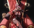 商用OK！綺麗なキャラクターイラスト描きます 本の表紙、挿絵、パッケージ、Vtuber、SNS利用など イメージ1