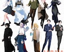 全身立ち絵承ります オリジナルキャラクター作成いたします! イメージ3