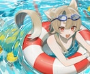 初心者の方でも安心な高クオリティなイラスト描きます 企業実績有り！鮮やかで見栄えの良いイラストが得意です！ イメージ1