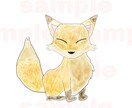 かわいい水彩画のアイコンを描きます 動画のサムネイル、グッズ等に使ってください イメージ3