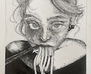 snsのアイコンや一枚絵などを描かせていただきます 雰囲気のあるかっこいいイラストをお届けします。 イメージ7