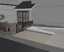 効果抜群！戸建や店舗の外構３Dパースを作成します スマホで自由自在に見られる３D！修正無制限で納得いくまで！ イメージ6