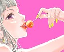 SNSアイコン／立ち絵OK！かわいい一枚絵描きます ふんわり・ガーリーでかわいい雰囲気のイラスト制作いたします イメージ7