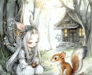 Midjourneyの絵本用srefを販売します 画風を選んで思い通りの絵本作り イメージ9