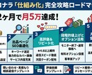 開始2ヶ月で5万スキルなしから稼ぐココナラ攻略ます 未経験から最短で月５万円稼ぐ仕組み化ロードマップ（ イメージ1