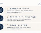 事業と集客の迷いを整理し売れる仕組みまで設計します 事業設計から集客導線まで専属パートナーとして丁寧に伴走します イメージ4