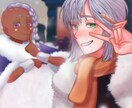 凝ったイラストを描きます キャラクターに関するものを画面に詰め込むのが大好きです！ イメージ4