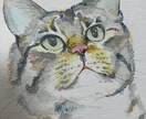 ペットの似顔絵描きます インクやラメ入り絵の具で描きます。犬・猫・鳥・爬虫類etc… イメージ1