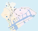 簡易的で分かりやすい地図を制作します シンプルでパッと分かりやすい地図が必要な方へ！ イメージ2