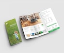 企業価値がきちんと伝わるパンフレットを作ります 歴17年のデザイナーがブランド設計からデザインまで対応 イメージ6