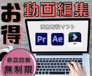 動画編集承ります！長期に渡り、最高のものを作ります 高品質・良コスパ・修正無制限サービス イメージ1