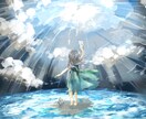 キャラ×背景のイラストとオプションで音楽制作します イラスト音楽ともに同じ制作者なため、作品に統一感が生まれます イメージ3
